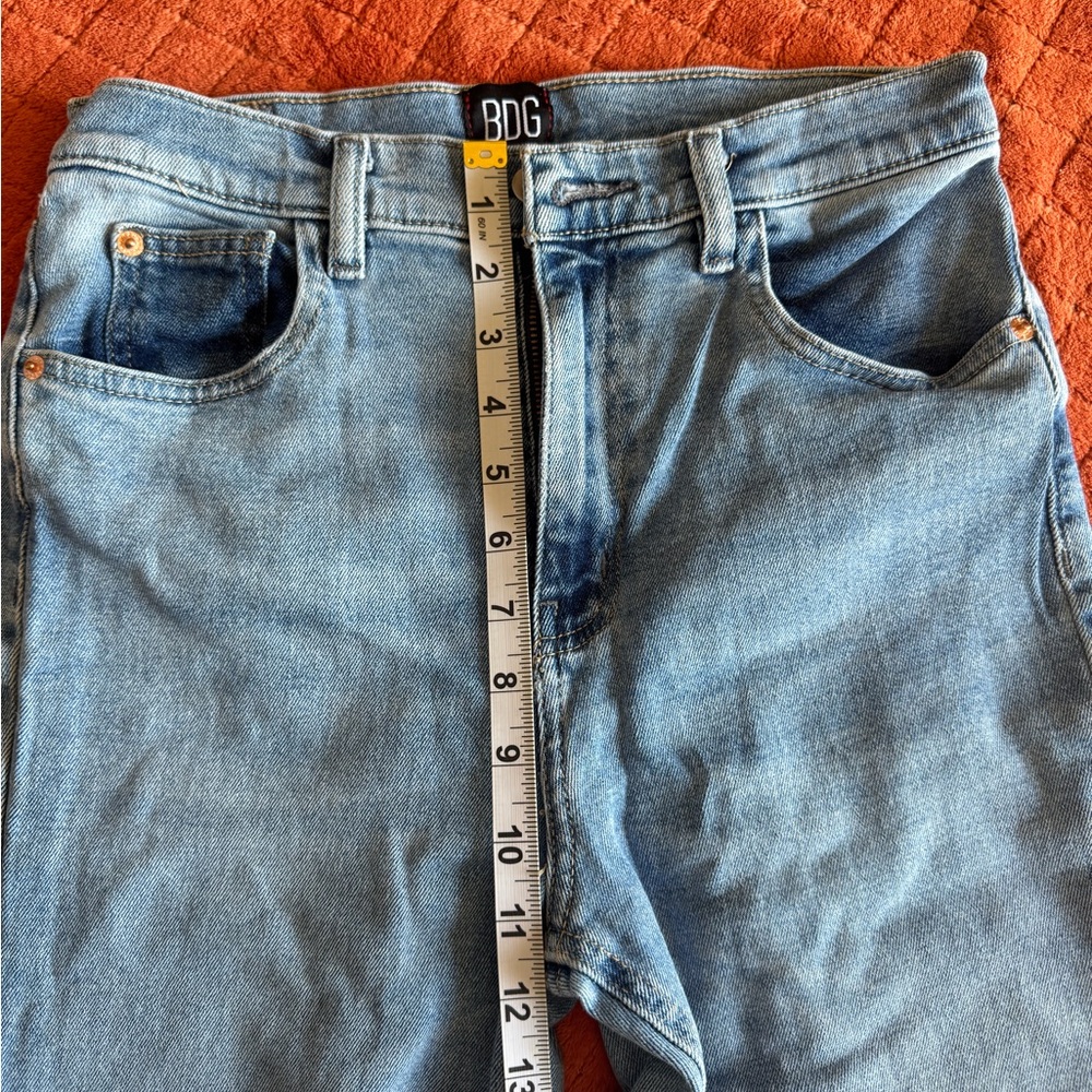 BDG Men's Light Blue Straight Jeans